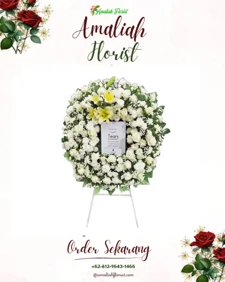 Krans Bunga Duka Lumbang